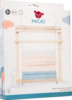 Micki vevramme med garn, for barn fra 3 år