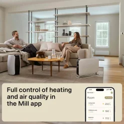 Mill Gentle Air Smart wifi-ovn med olje, 2000 W