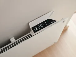 Mill Glass Smart wifi-varmeovn Gen. 4, hvit, 850 W