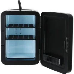 Minikjøleskap 10 liter, 12 V/230 V, svart