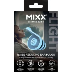 Mixx Flight ørepropper til flyturer, 25 dB