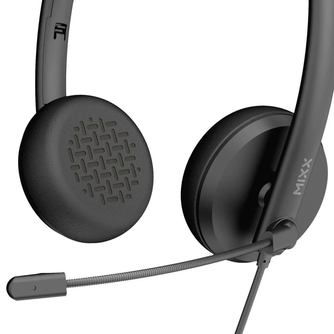Mixx H1a headset med mikrofon og ledning, 3,5 mm