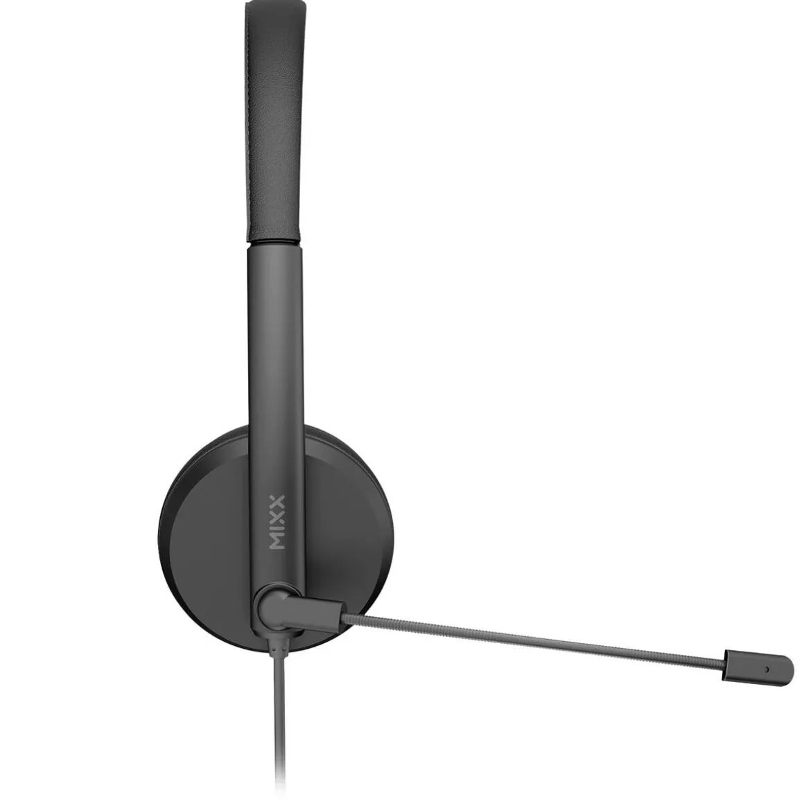 Mixx H1u headset med mikrofon for datamaskin, USB-A, svart
