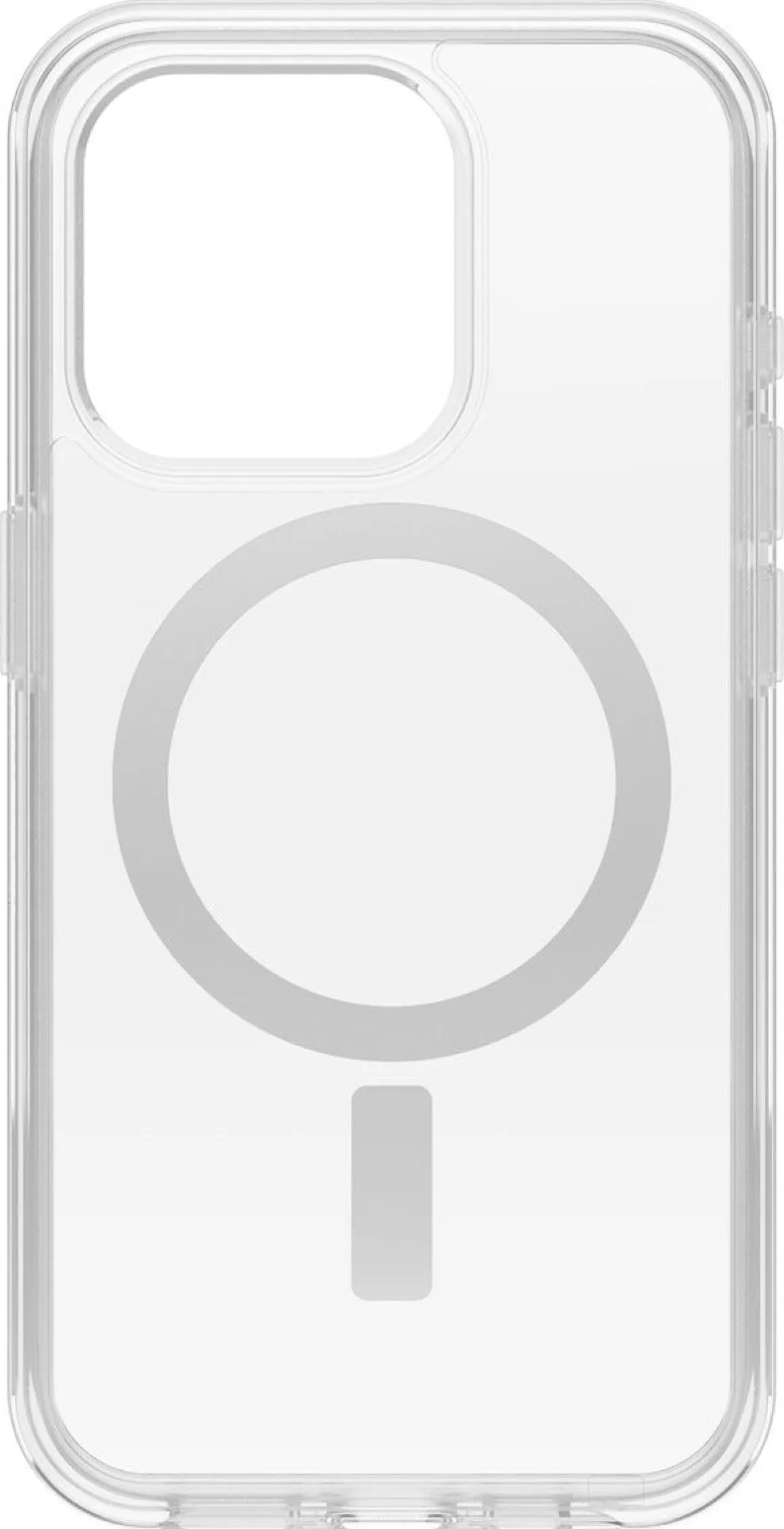 Mobildeksel for iPhone 15 Pro, Otterbox Symmetry Clear MagSafe