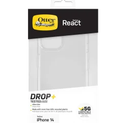 Mobildeksel iPhone 14, Otterbox React Clear