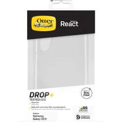 Mobildeksel Samsung Galaxy S23 plus Otterbox React Clear