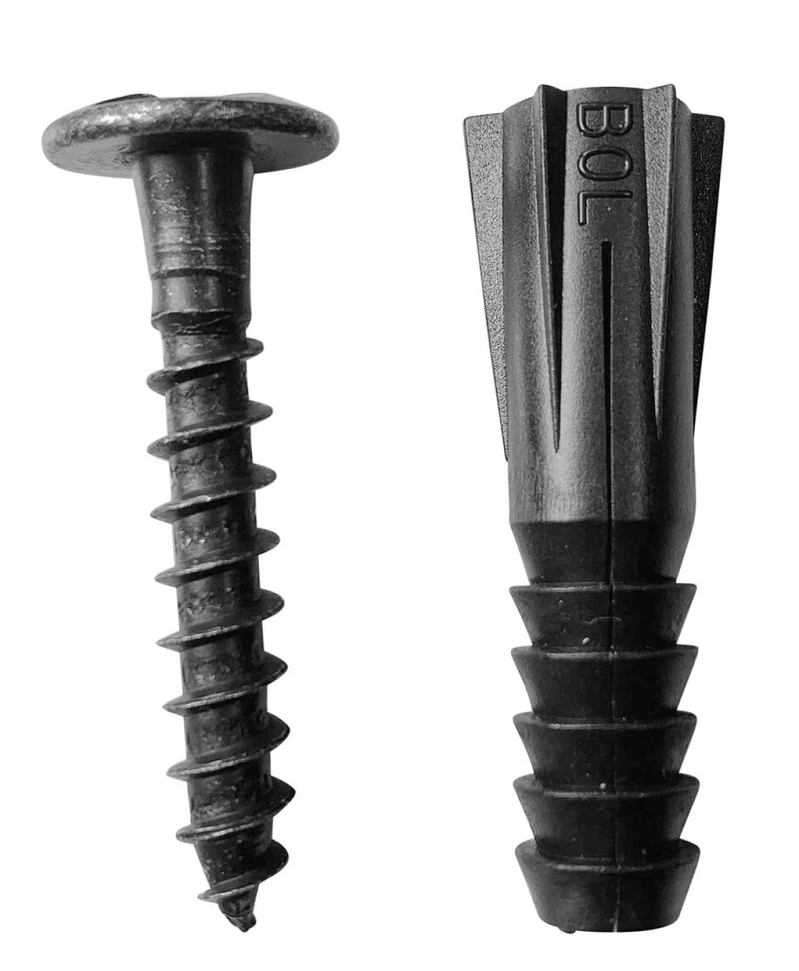 Mottez sikkerhetsskruer enveis 7 × 40 mm, 10-pakning