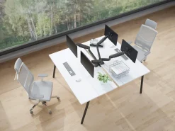 Multibrackets M deskmount monitorarm, VESA, dobbel