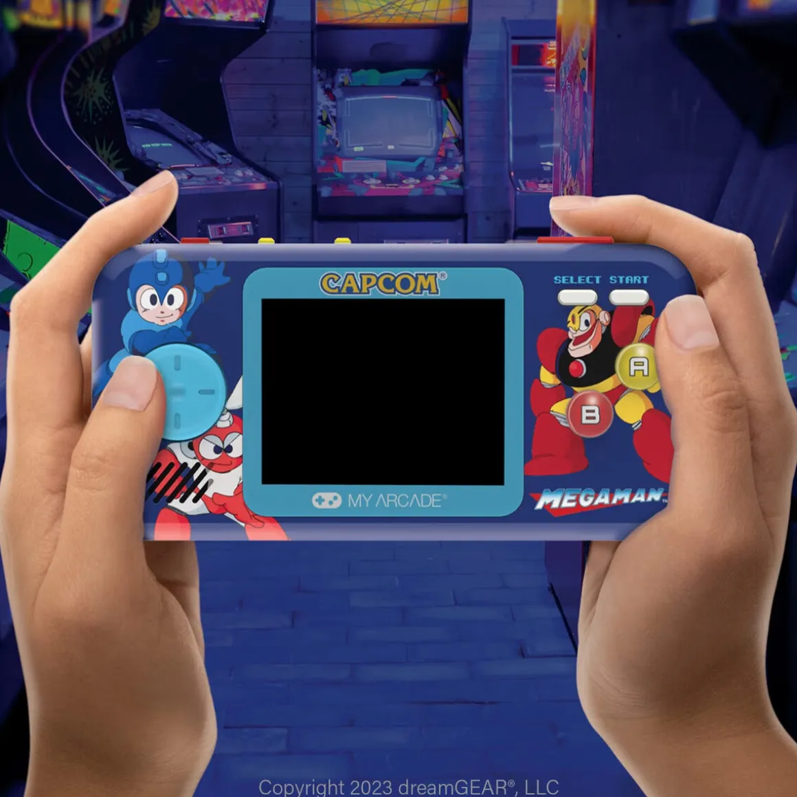 My Arcade Pocket Player Pro Mega Man håndholdt spillkonsoll