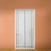 Myggnett til dør med magnet og borrelås, 100 x 220 cm