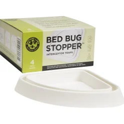 Nattaro Bed Bug Stopper veggedyrfelle sengeben, 4-pakning