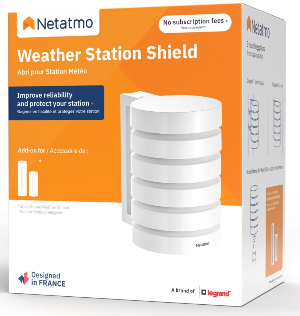Netatmo Shield, deksel til Netatmo værstasjon