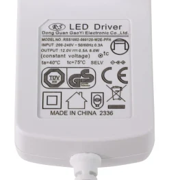 Nettadapter 12 V DC/500 mA, 6W