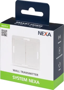 Nexa MWTE-2 veggsender uten ramme