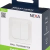 Nexa MWTT-2 veggsender med Eljo Trend dekkramme