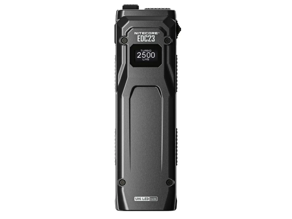 Nitecore EDC23 lommelykt USB-C-oppladbar, IP54 2500 lm