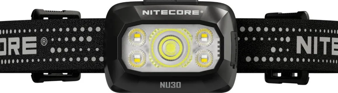 Nitecore NU30 oppladbar hodelykt, 500 lumen