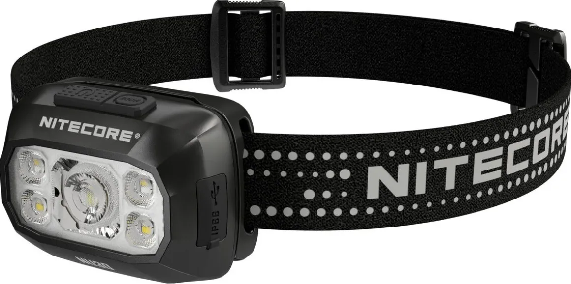 Nitecore NU30 oppladbar hodelykt, 500 lumen