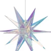 Northlight flerfarget LED-stjerne, 45 cm