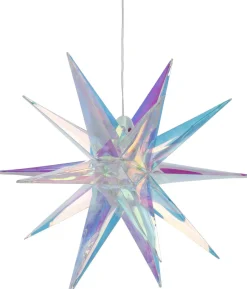 Northlight flerfarget LED-stjerne, 45 cm