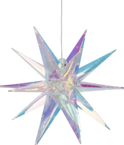 Northlight flerfarget LED-stjerne, 45 cm