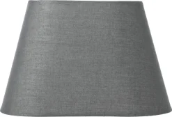 Northlight liten, oval lampeskjerm i stoff, 22 x 15 cm
