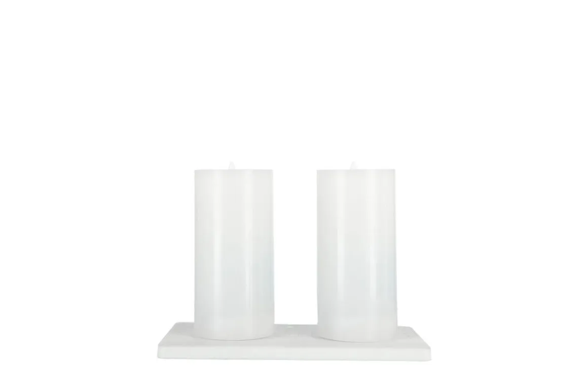 Northlight oppladbare LED-kubbelys, startsett