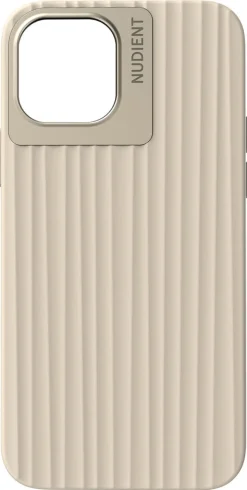 Nudient Bold Case mobildeksel til iPhone 12/12 Pro, beige