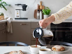 OBH Nordica Blooming Silver kaffetrakter, 1,25 liter