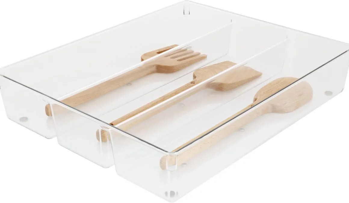 Oppbevaringsboks i plast 40,5 x 30 x 7,3 cm