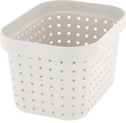 Oppbevaringskurv Neat beige, resirkulert plast