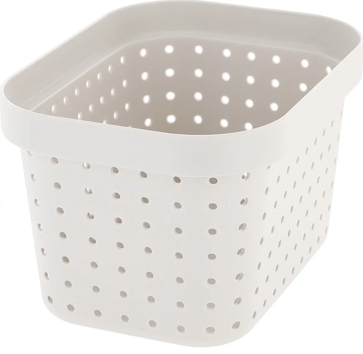 Oppbevaringskurv Neat beige, resirkulert plast