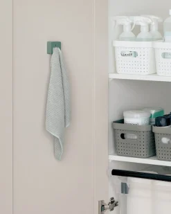 Oppbevaringskurv Neat, hvit, resirkulert plast