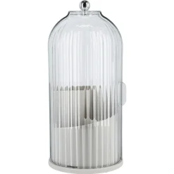 Oppbevaring sminkekoster, med lokk, 12,3 x 27 cm