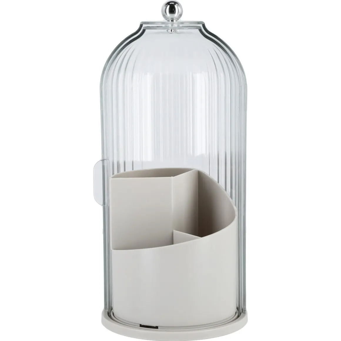 Oppbevaring sminkekoster, med lokk, 12,3 x 27 cm
