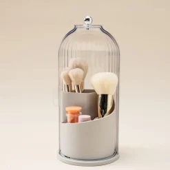 Oppbevaring sminkekoster, med lokk, 12,3 x 27 cm