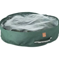 Oppbevaringspose for julekrans og julepynt, grønn, 50 cm