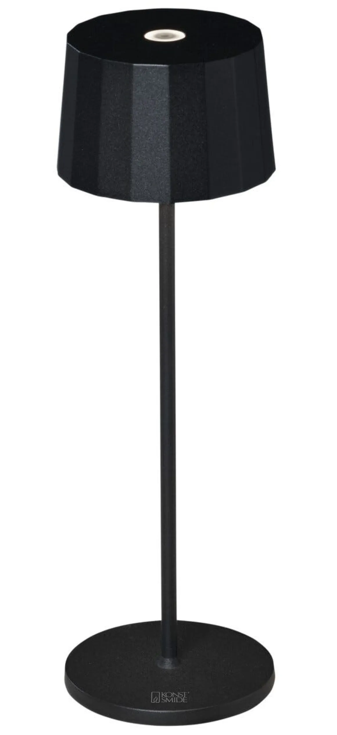 Oppladbar bordlampe Positano USB Konstsmide, utendørs