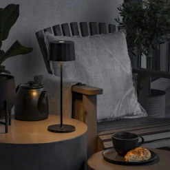 Oppladbar bordlampe Positano USB Konstsmide, utendørs