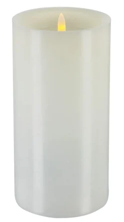 Oppladbare LED-kubbelys, 10 x 20 cm, 1-pakning