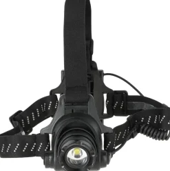 Oppladbar hodelykt 750 lumen, regnavvisende