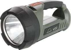 Oppladbar lyskaster og arbeidslampe, 1200 lumen
