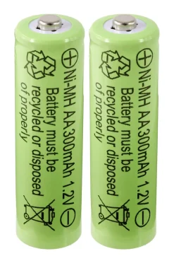 Oppladbart batteri AA/HR6 300 mAh Solar, 2-pakning