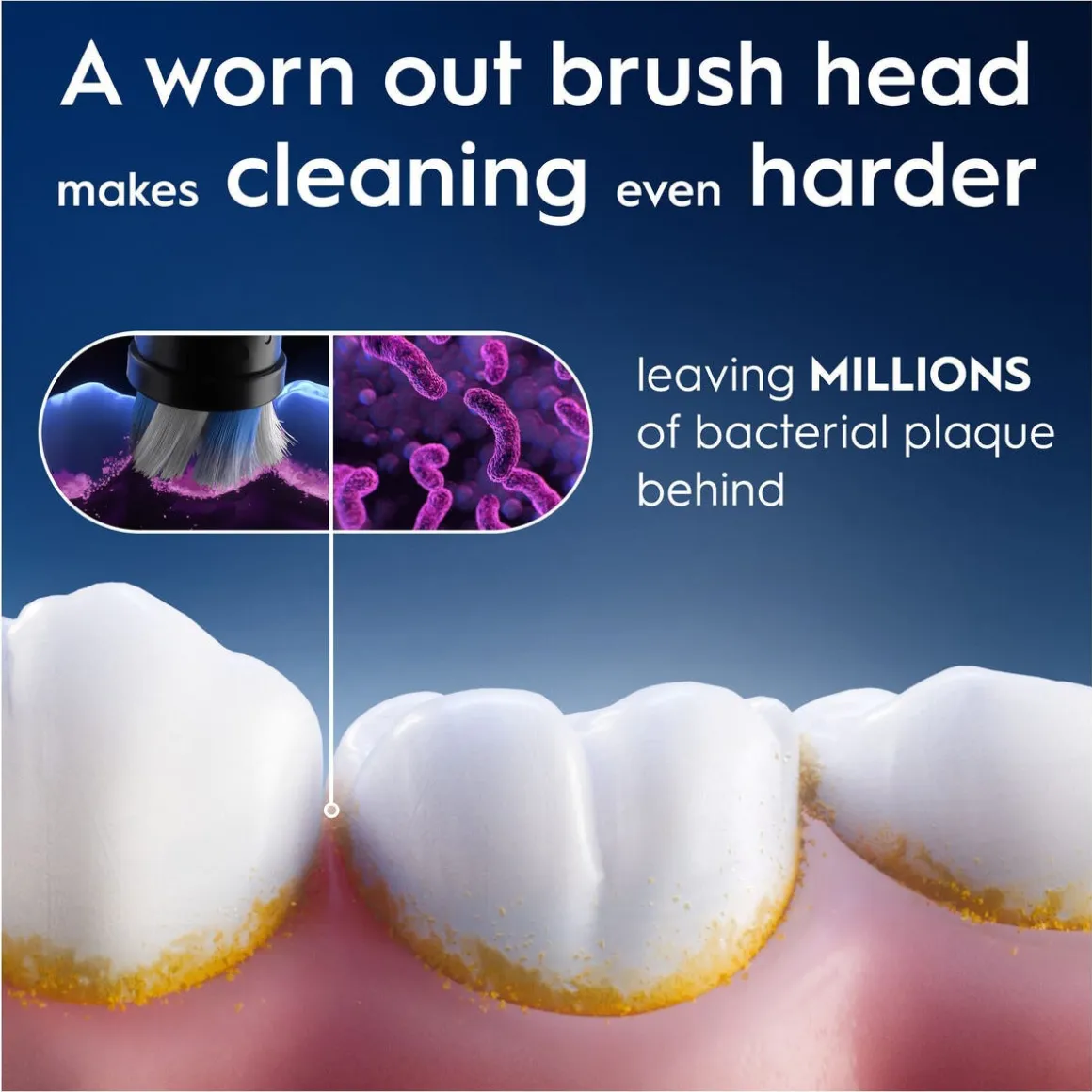 Oral-B iO Gentle Care børstehode, hvit