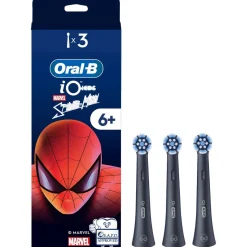 Oral-B iO Kids Spiderman børstehoder, 3-pakning