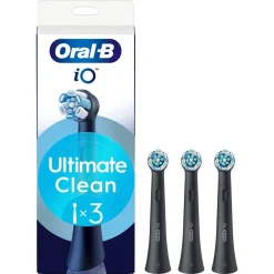 Oral-B iO Ultimate Clean børstehode, svart