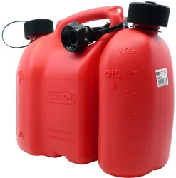 Oregon kombikanne motorsag drivstoffkanne 3 og 1,5 l