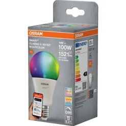 Osram Smart+ Matter LED-pære E27 RGBW 14 W