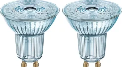 Osram dimbar LED GU10, 2-pakning