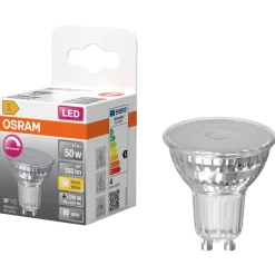 Osram LED reflektorpære GU10 3,7 W varmhvit dimbar